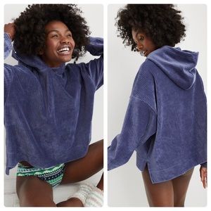 aerie | Groove-On Velour Hoodie